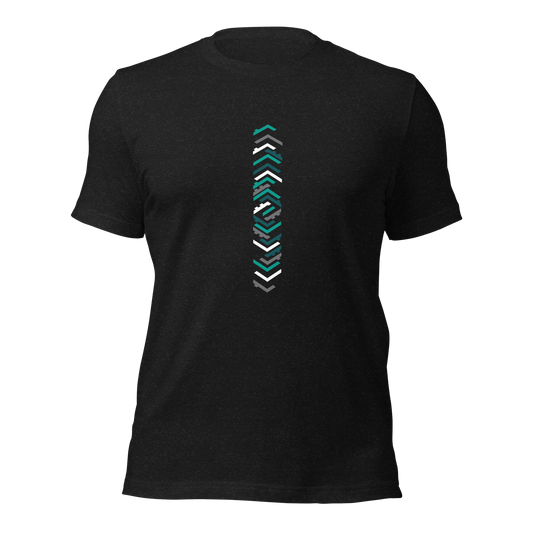 Vertical Pattern Unisex T-Shirt with FREE SHIPPING